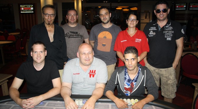 Thomas Trethan am Final Table beim Bounty on PSVCR